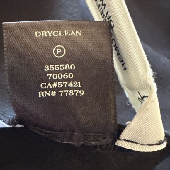 Ann Taylor Women's Black Pencil Business Dress with Back Zipper Size 6 - Picture 11 of 11